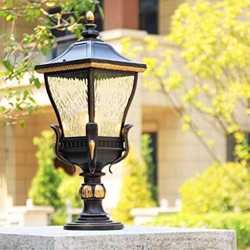 LumaLux Solar Außenlaterne | Wetterfest | Solarbetrieben | Gartenbeleuchtung für Terrasse und Eingangsbereich