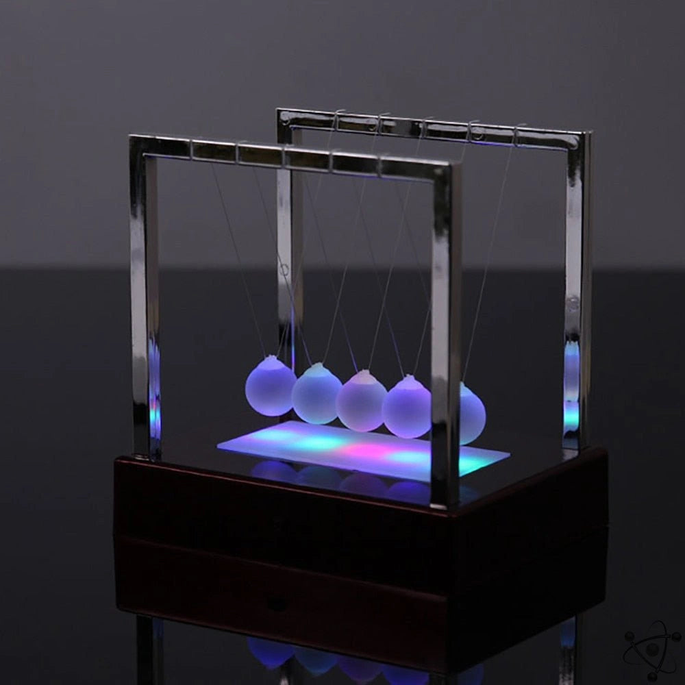 GlowMotion Newton Pendel | Leuchtendes Balance-Spiel | Perfekte Deko für Zuhause und Büro