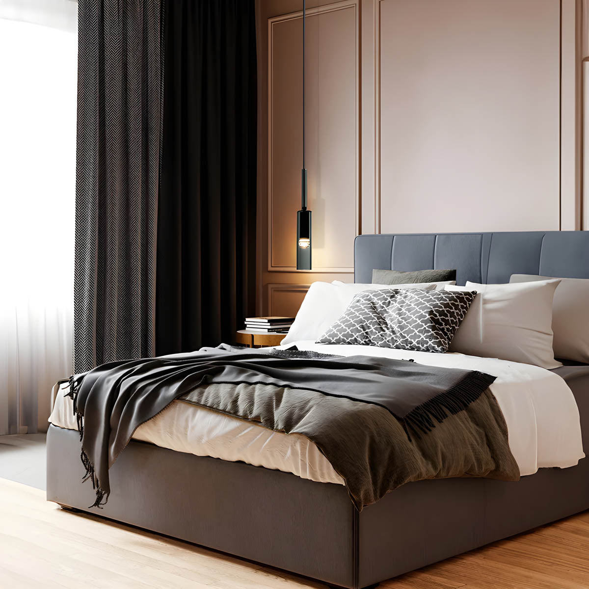 CrystalGleam Elegante Kristall-Hängeleuchte | Luxuriöses Design | Edle Beleuchtung für Zuhause