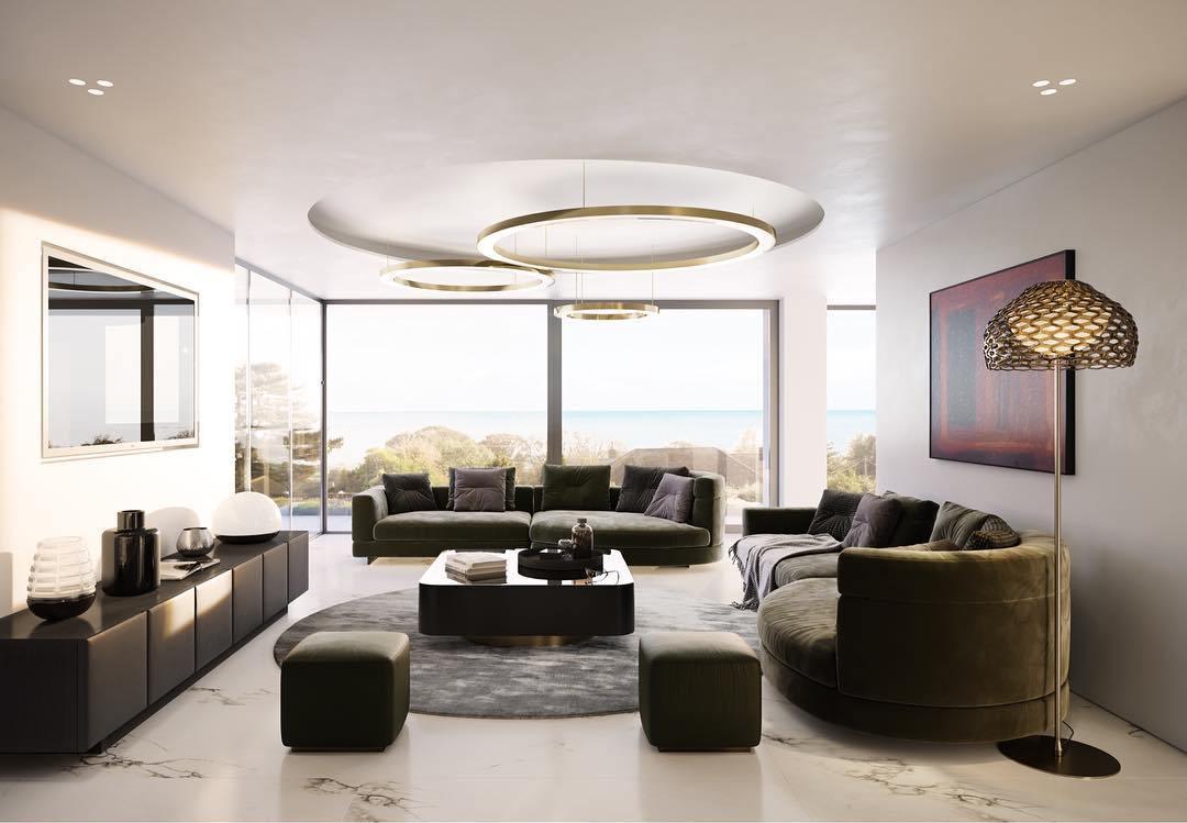 LumenRing Orion LED Pendelleuchte | Modernes Ringdesign | Dimmbares Licht | Stilvolle Beleuchtung für Wohnräume