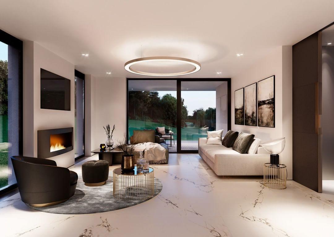 LumenRing Orion LED Pendelleuchte | Modernes Ringdesign | Dimmbares Licht | Stilvolle Beleuchtung für Wohnräume