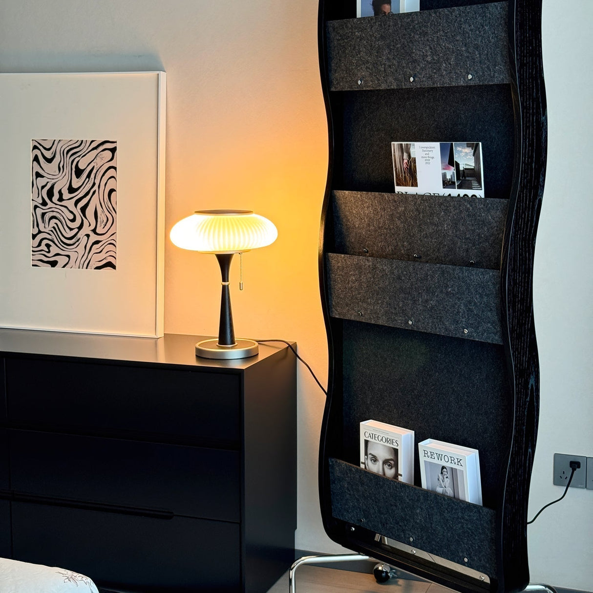 MagiMush Pilzförmige LED-Tischlampe | Stimmungsvolles Licht | Modernes Design & Elegante Deko für Zuhause