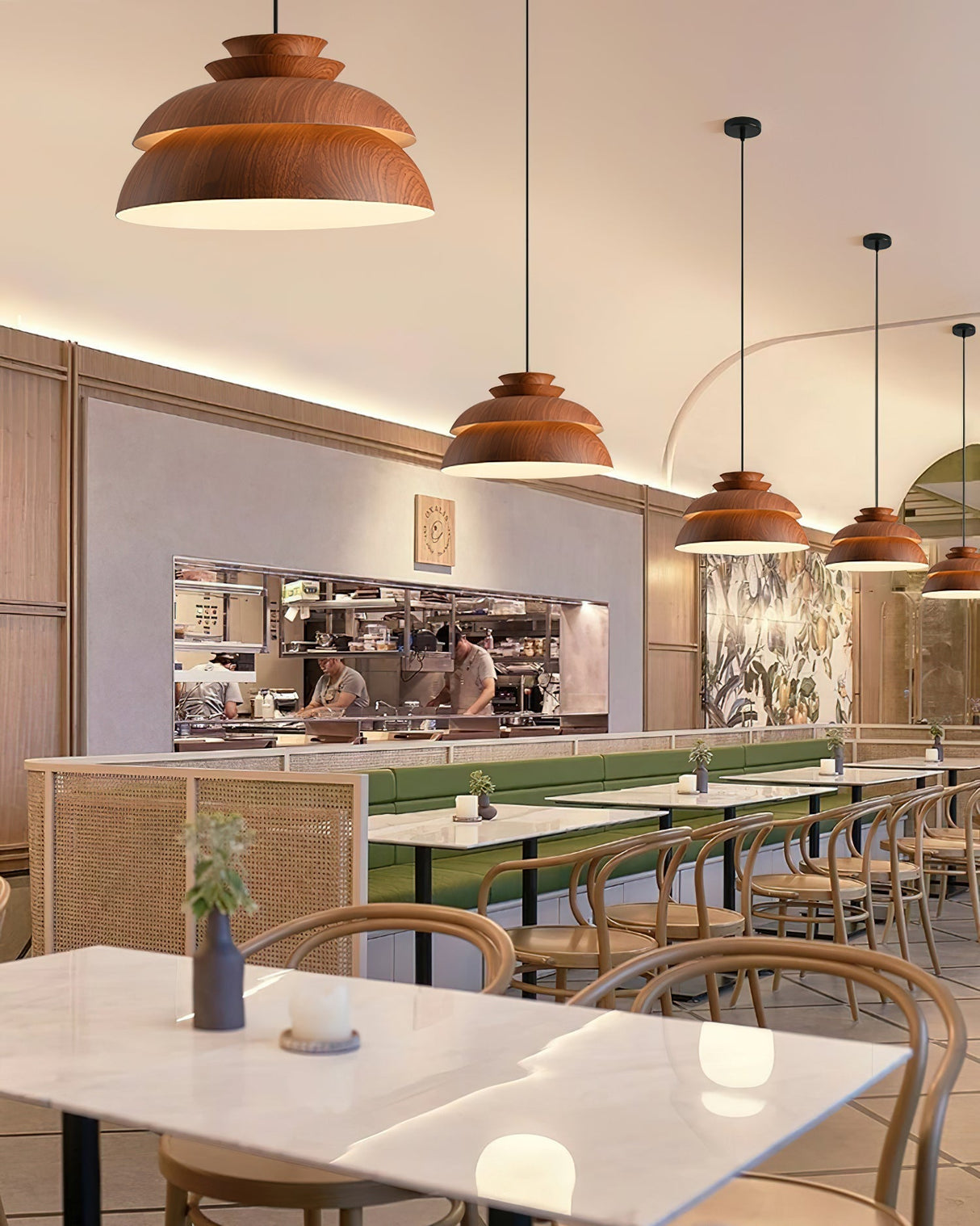 VirellaGlow Modern Design LED Pendelleuchte | Hängelampe | Dimmbar | Wohnzimmer & Esszimmer Deko