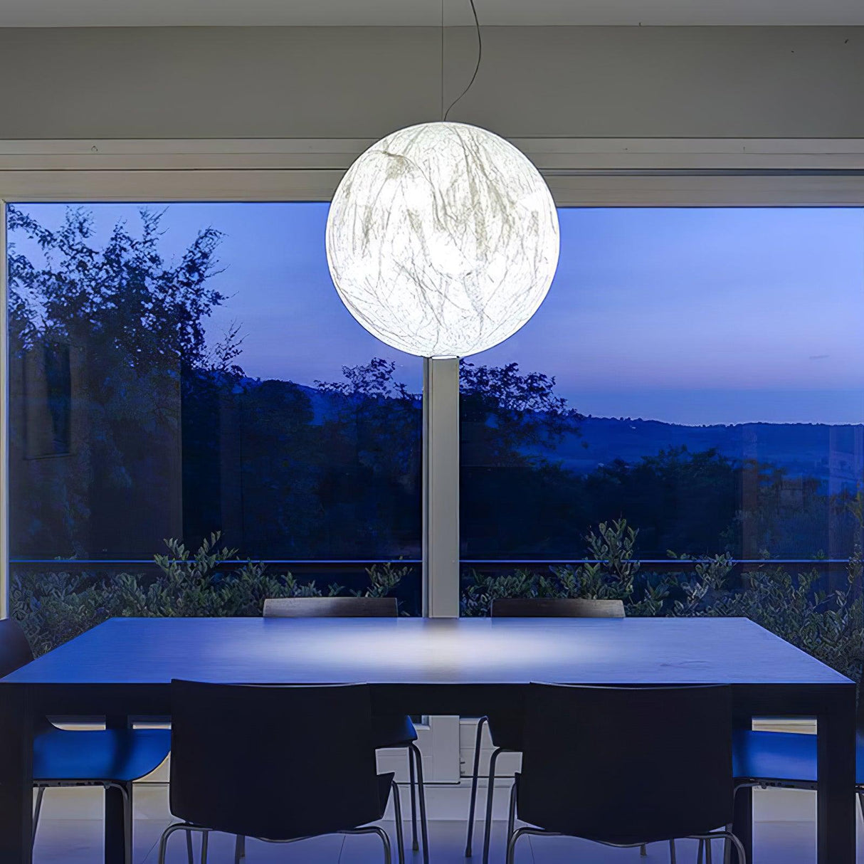 NovaLuxe Moonlight LED Pendelleuchte | Modern | Dimmbar | Dekorative Deckenlampe | Elegantes Design für Ihr Zuhause