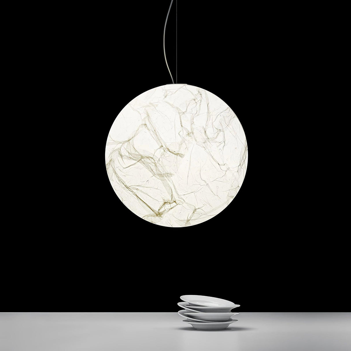 NovaLuxe Moonlight LED Pendelleuchte | Modern | Dimmbar | Dekorative Deckenlampe | Elegantes Design für Ihr Zuhause