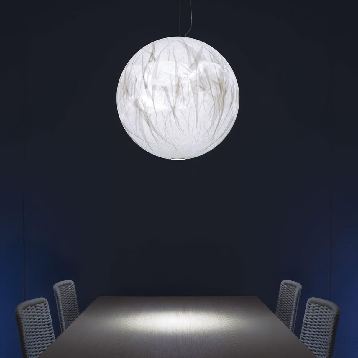 NovaLuxe Moonlight LED Pendelleuchte | Modern | Dimmbar | Dekorative Deckenlampe | Elegantes Design für Ihr Zuhause