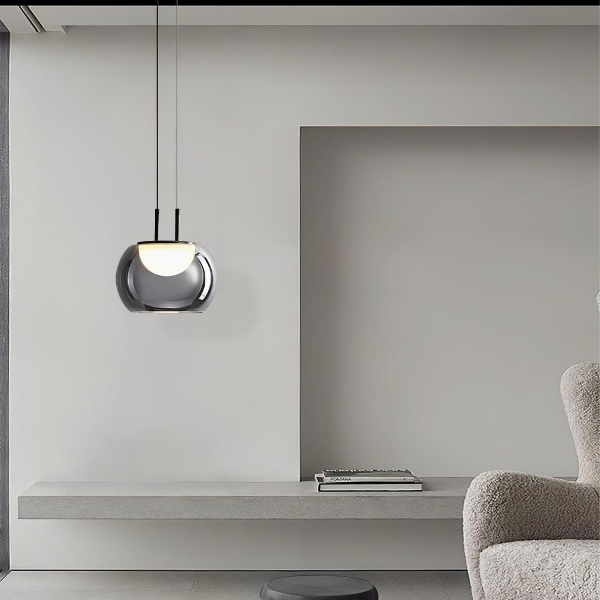 HaloGlide Mystique Pendelleuchte | Modernes LED-Design | Dimmbare Beleuchtung | Zeitlose Eleganz