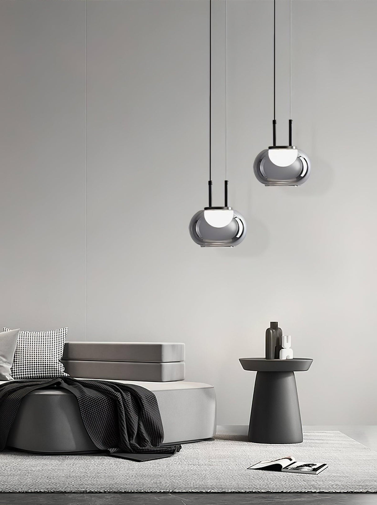 HaloGlide Mystique Pendelleuchte | Modernes LED-Design | Dimmbare Beleuchtung | Zeitlose Eleganz