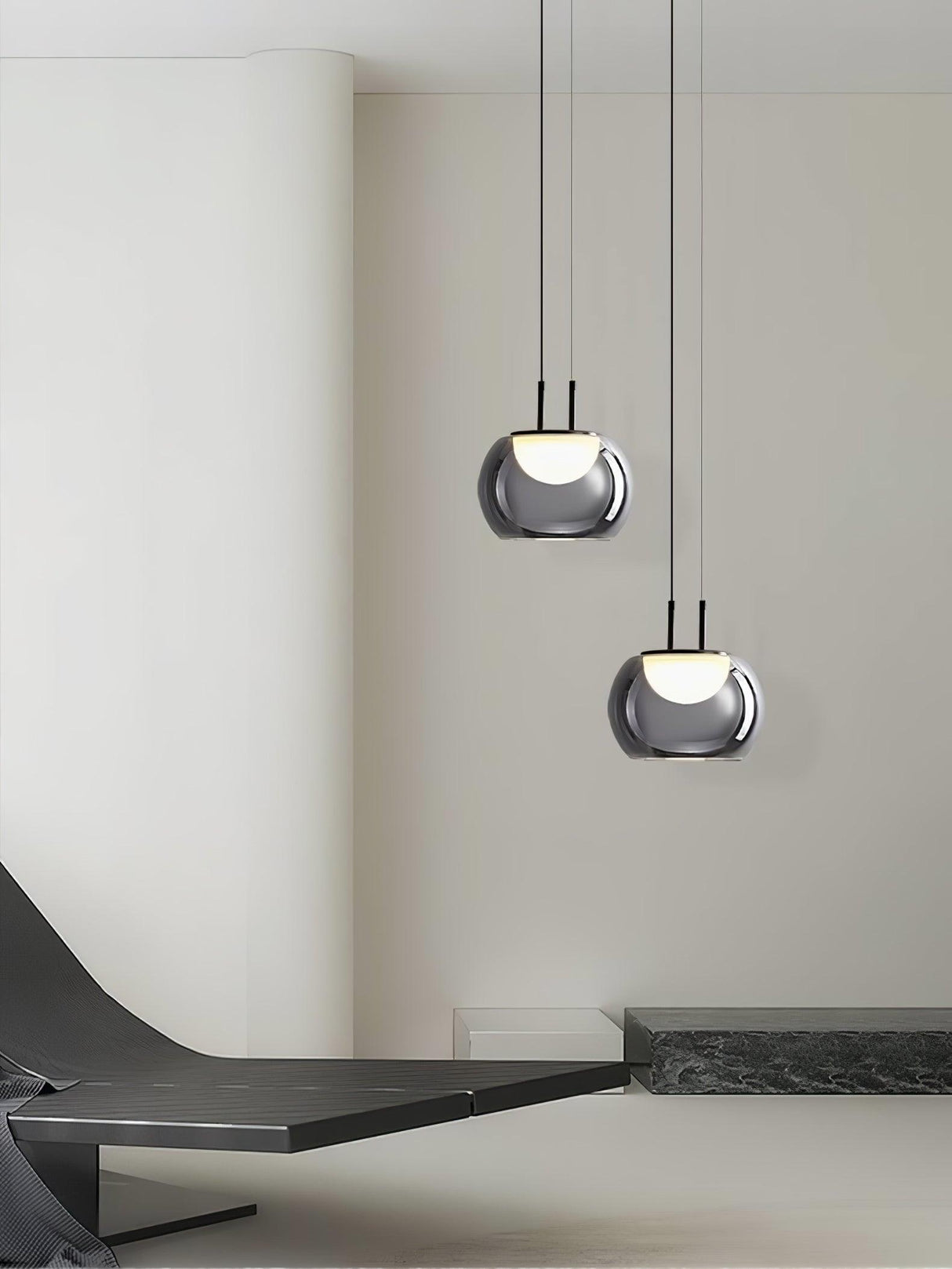 HaloGlide Mystique Pendelleuchte | Modernes LED-Design | Dimmbare Beleuchtung | Zeitlose Eleganz
