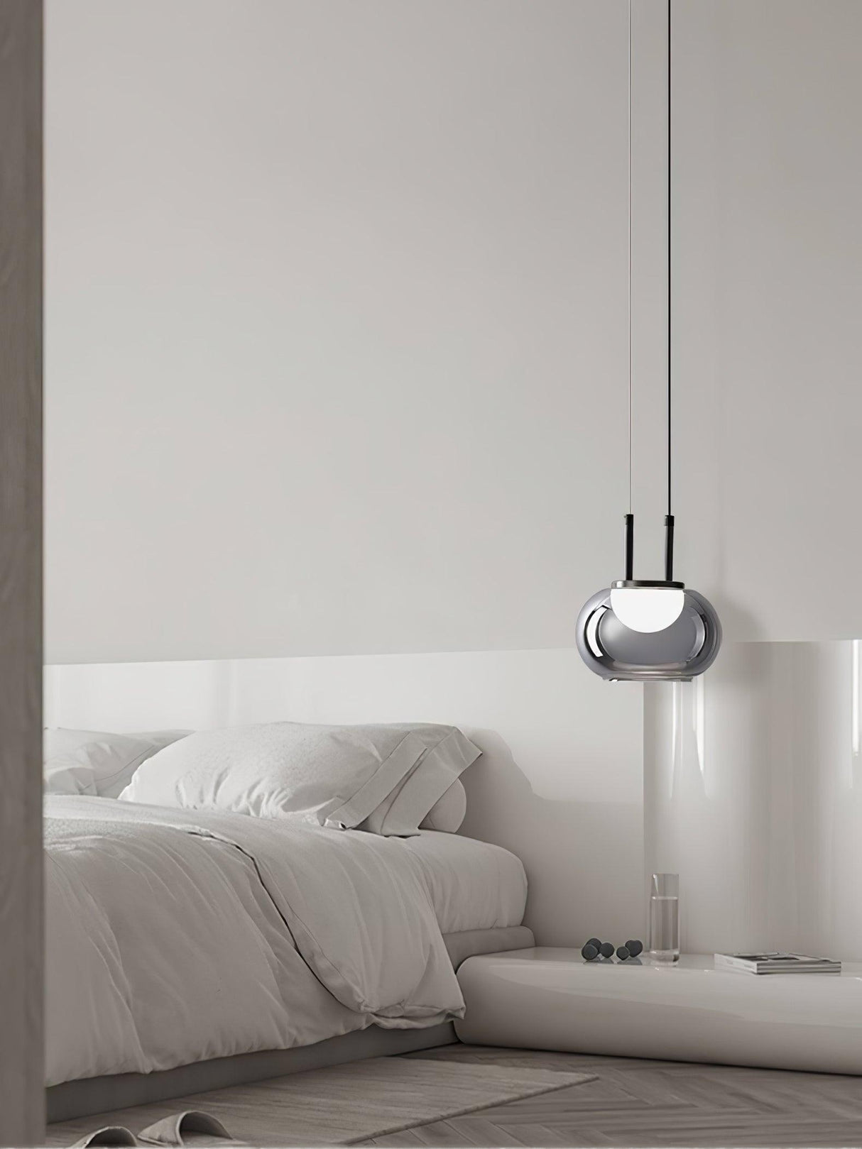 HaloGlide Mystique Pendelleuchte | Modernes LED-Design | Dimmbare Beleuchtung | Zeitlose Eleganz