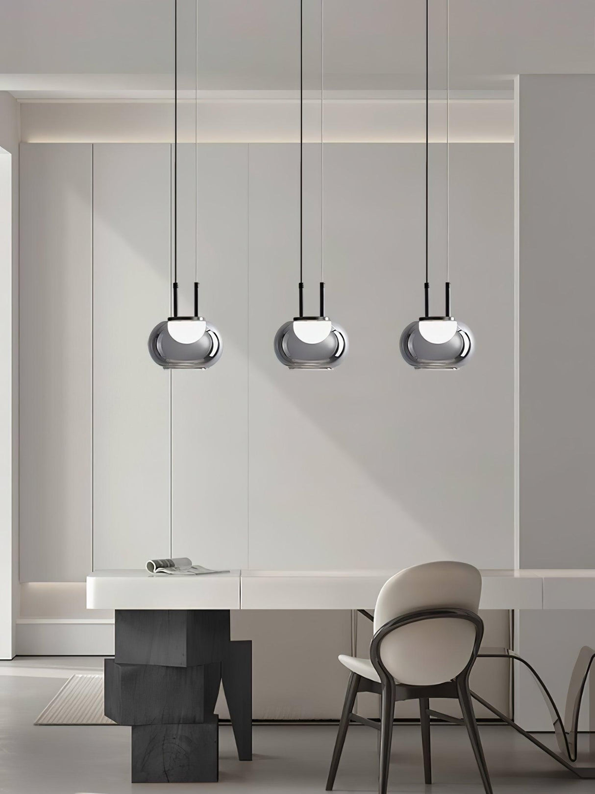 HaloGlide Mystique Pendelleuchte | Modernes LED-Design | Dimmbare Beleuchtung | Zeitlose Eleganz