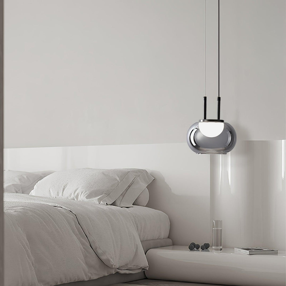 HaloGlide Mystique Pendelleuchte | Modernes LED-Design | Dimmbare Beleuchtung | Zeitlose Eleganz