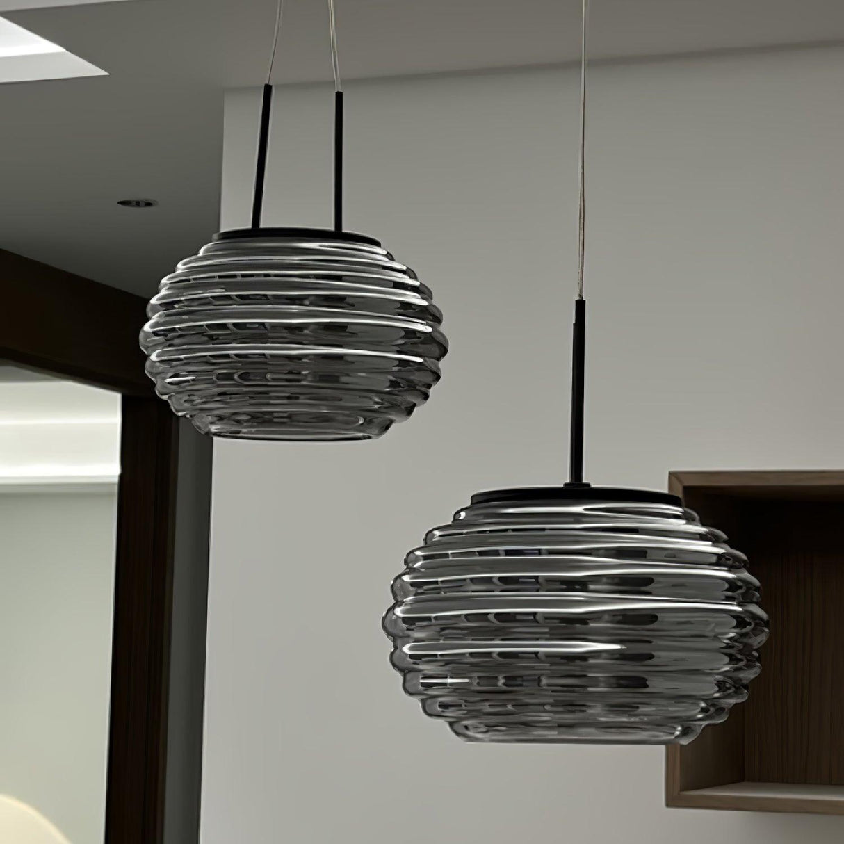 HaloGlide Mystique Pendelleuchte | Modernes LED-Design | Dimmbare Beleuchtung | Zeitlose Eleganz