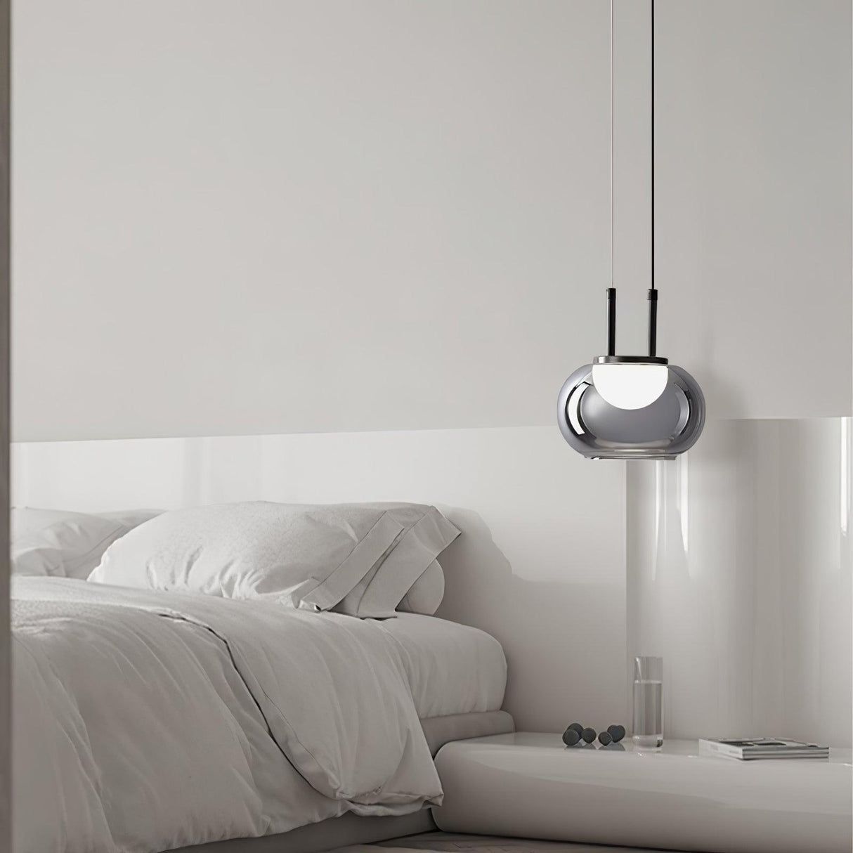 HaloGlide Mystique Pendelleuchte | Modernes LED-Design | Dimmbare Beleuchtung | Zeitlose Eleganz