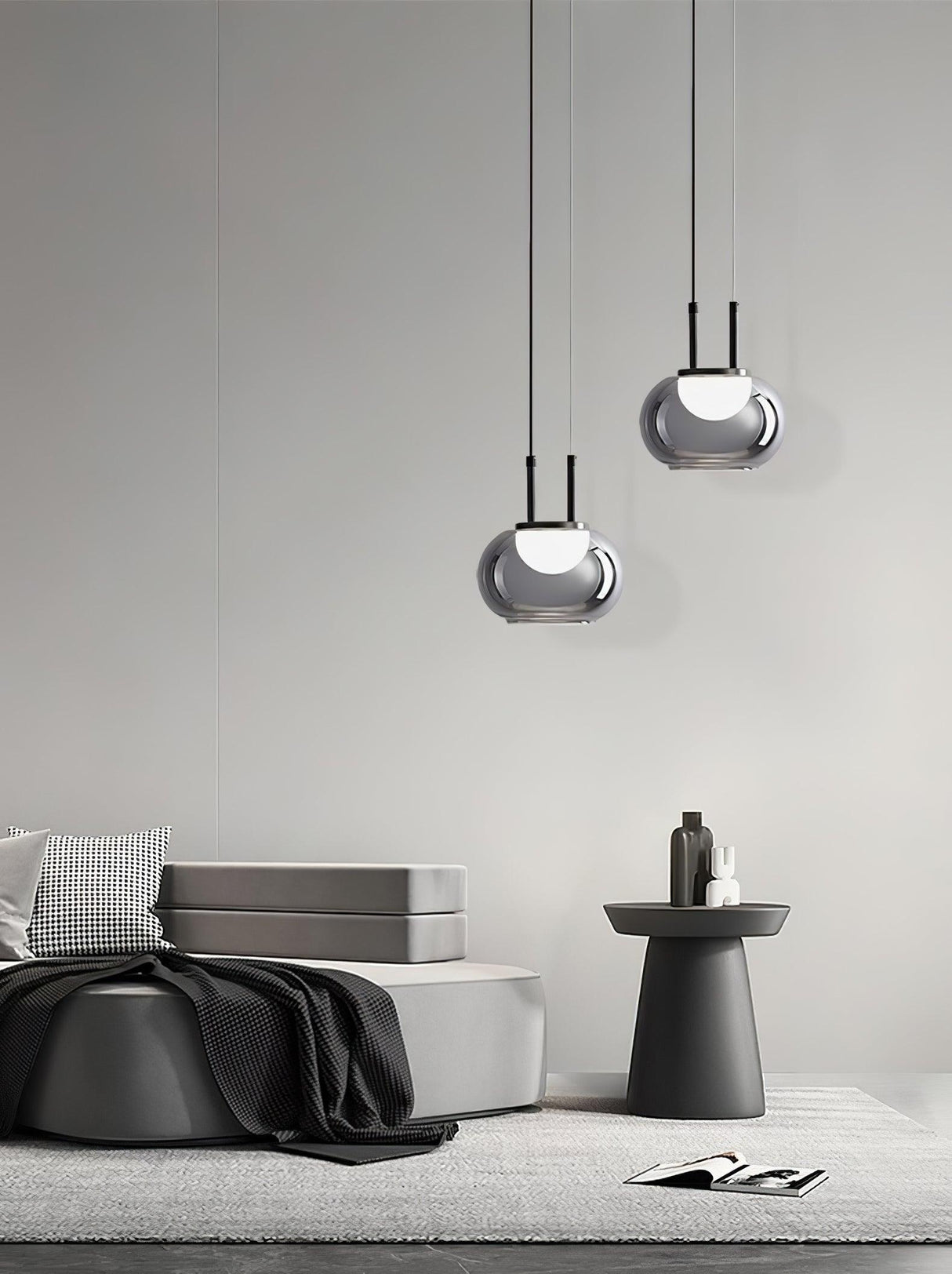 HaloGlide Mystique Pendelleuchte | Modernes LED-Design | Dimmbare Beleuchtung | Zeitlose Eleganz