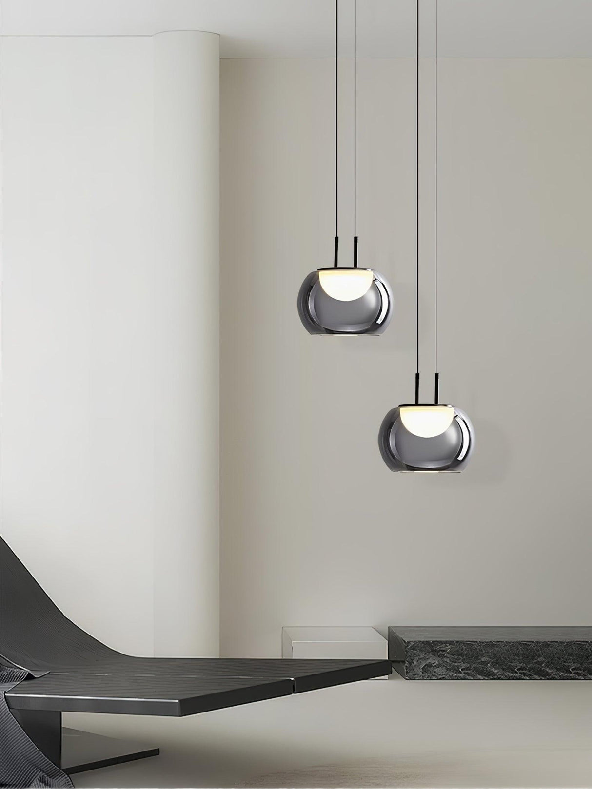 HaloGlide Mystique Pendelleuchte | Modernes LED-Design | Dimmbare Beleuchtung | Zeitlose Eleganz