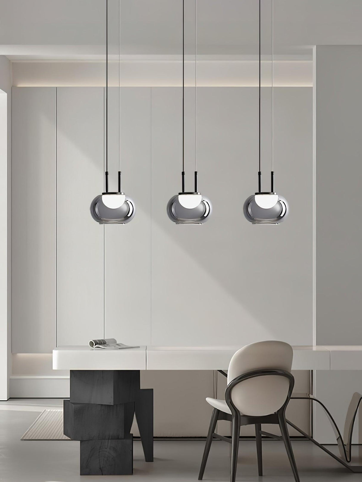 HaloGlide Mystique Pendelleuchte | Modernes LED-Design | Dimmbare Beleuchtung | Zeitlose Eleganz