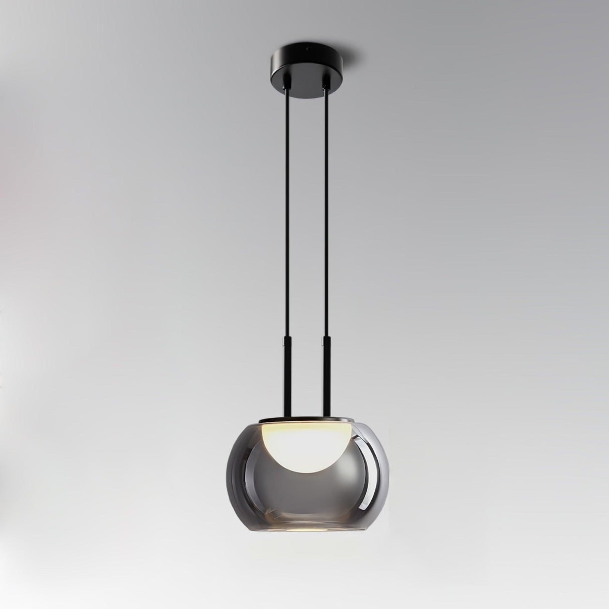 HaloGlide Mystique Pendelleuchte | Modernes LED-Design | Dimmbare Beleuchtung | Zeitlose Eleganz
