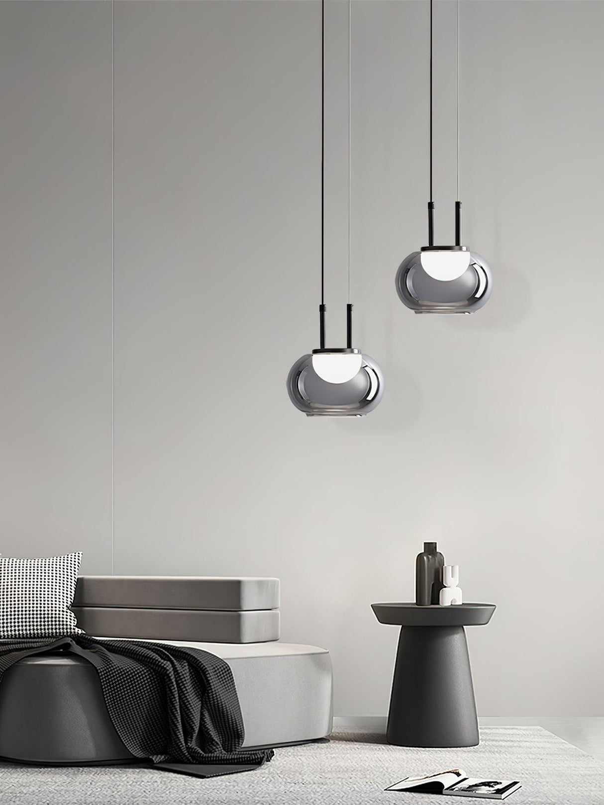 HaloGlide Mystique Pendelleuchte | Modernes LED-Design | Dimmbare Beleuchtung | Zeitlose Eleganz