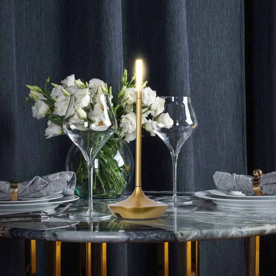 GlowFlicker LED Kerzenlicht | Elegantes Design | Kabellos | Stimmungslicht für Zuhause & Events | Romantische Beleuchtung