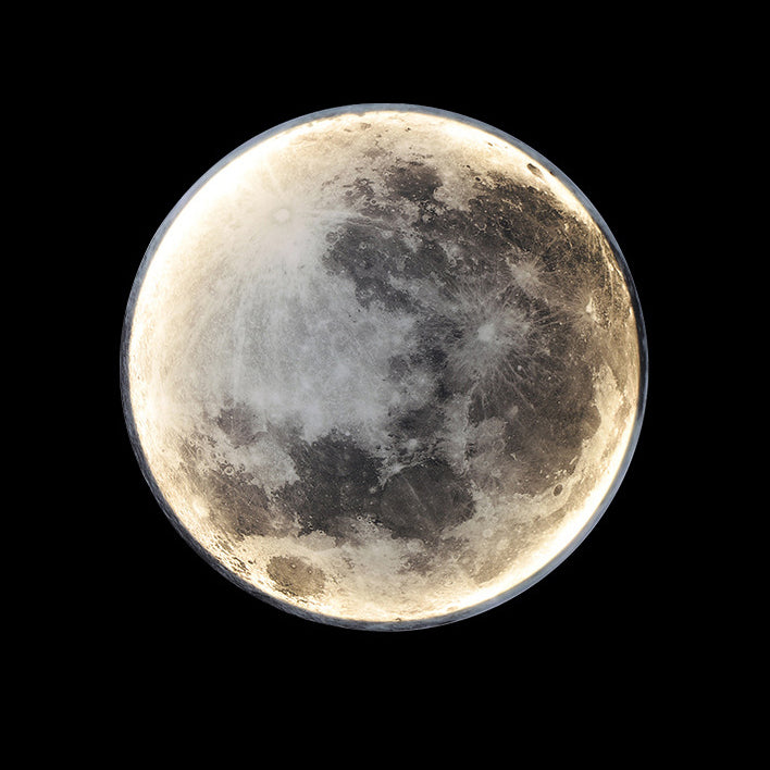 CosmiNova LED Wandleuchte | Kreative Planet-Design Lampe | Warmes & Verstellbares Licht | Moderne Dekoration