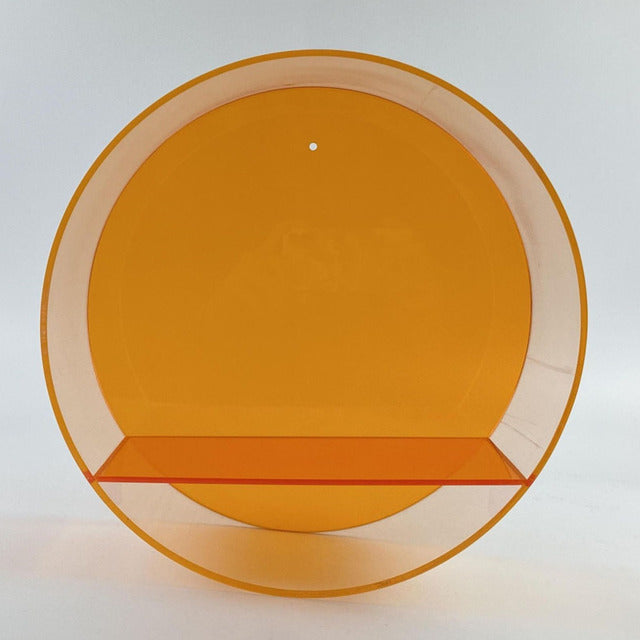 AcryliShelf Nordisches Acryl-Wandregal | Modernes Design | Platzsparend | Dekorative Aufbewahrung für Zuhause