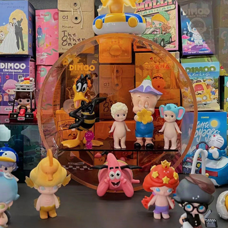 AcryliShelf Nordisches Acryl-Wandregal | Modernes Design | Platzsparend | Dekorative Aufbewahrung für Zuhause