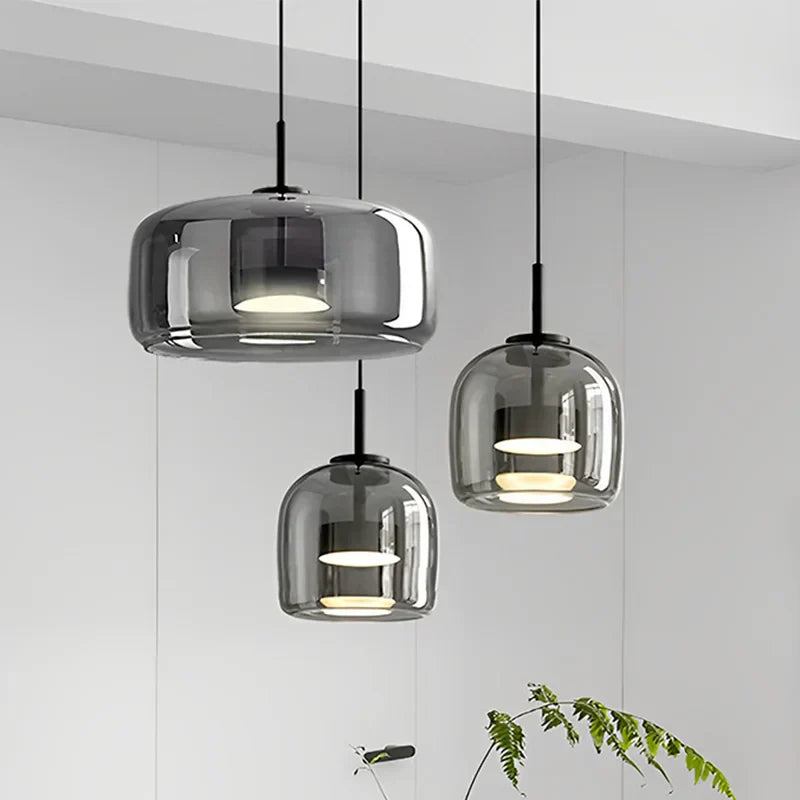 LumiSphere Minimalistische Glaslampe | Modernes Design | Elegante Dekoleuchte für Zuhause