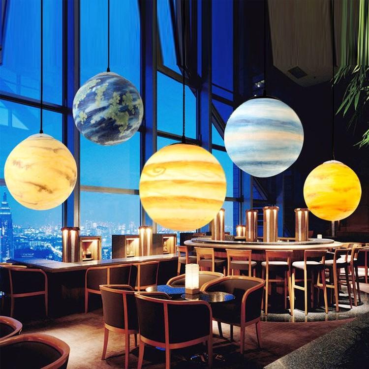 OrbitalLuxe Planetarische Pendelleuchte | LED-Design | Dekorative Beleuchtung für Zuhause