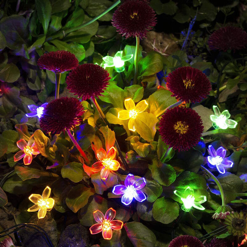 Floribelle Solar Sakura Lichterkette | LED Kirschblüten | Wasserdicht | Outdoor Partylicht