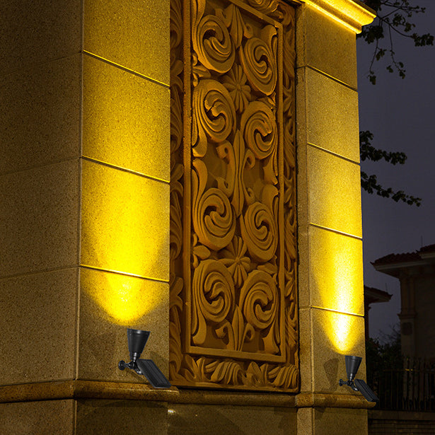 Solivora Solar LED Gartenstrahler | Wasserdicht | Solarbetrieben | Warm- & Kaltweißlicht