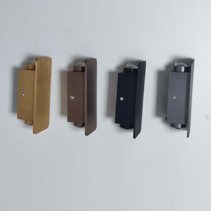 ZenLuxe Nordic Design LED Wandleuchte | Modernes Aluminium | Flaches Panel | Energiesparend | Dekolampe für Wohnzimmer & Büro