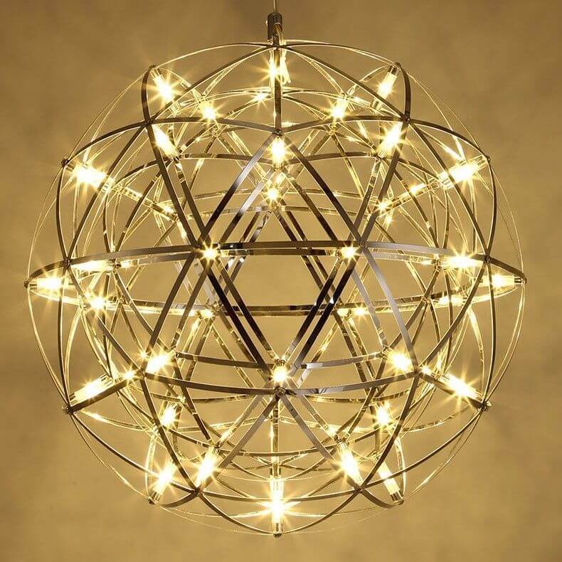 StarFlare LED Feuerwerk Pendelleuchte | Modernes Design | 12 bis 92 Lichtkugeln | Deko-Leuchte für Wohnzimmer & Esszimmer