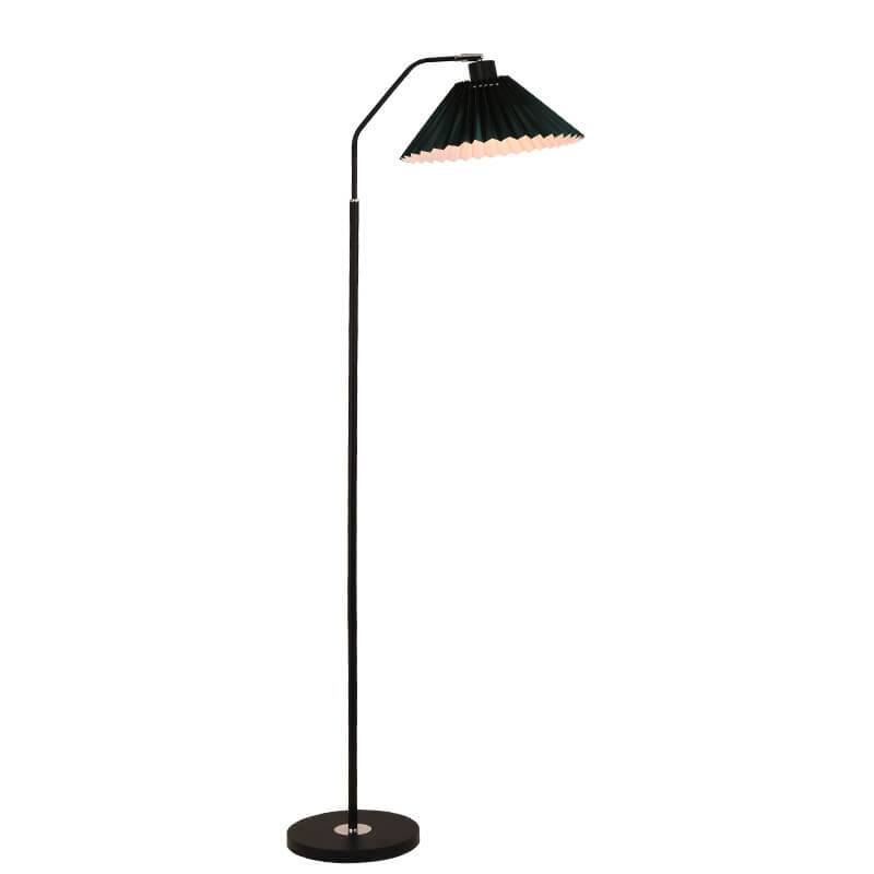 LumiFlair Minimalist Stehlampe | LED Lichtquelle | Verstellbar | Beige & Weinrot | Modernes Design