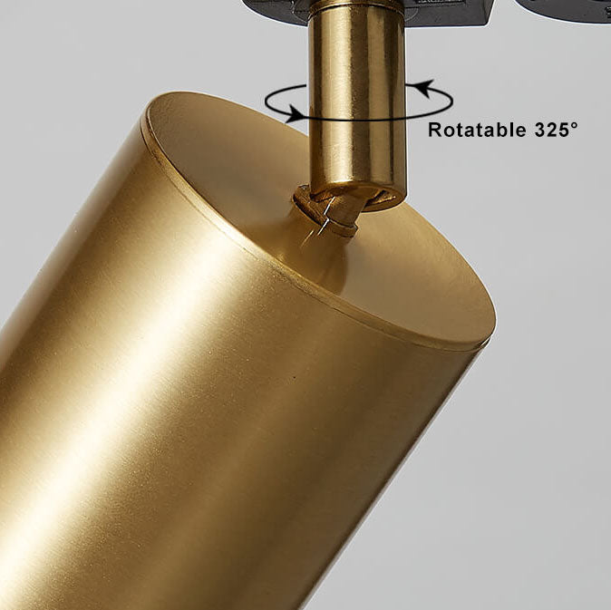 TrackLux Moderne LED Rohrbeleuchtung | 3/4/5-flammig | Tubus-Design | Flush Mount Deckenleuchte