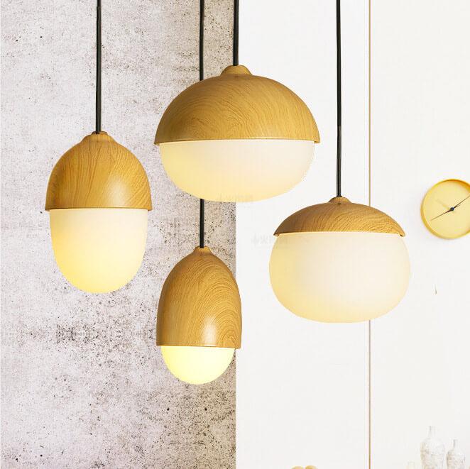 GlowNut Beige Globe Pendelleuchte | Modernes Design | Energieeffizient | Wohn- und Essbereich | Stilvolle Beleuchtung