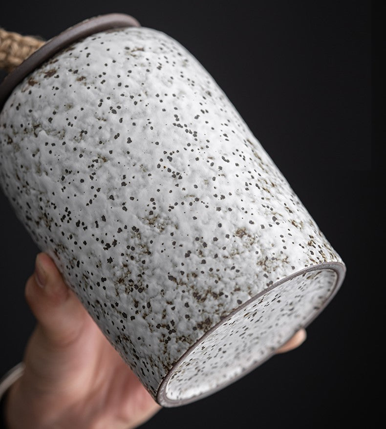 BeanVault Luftdichter Kaffeebehälter aus Keramik | Aromaschutz für Kaffee & Tee | Stilvolle Aufbewahrung | Frischhaltedose für die Küche