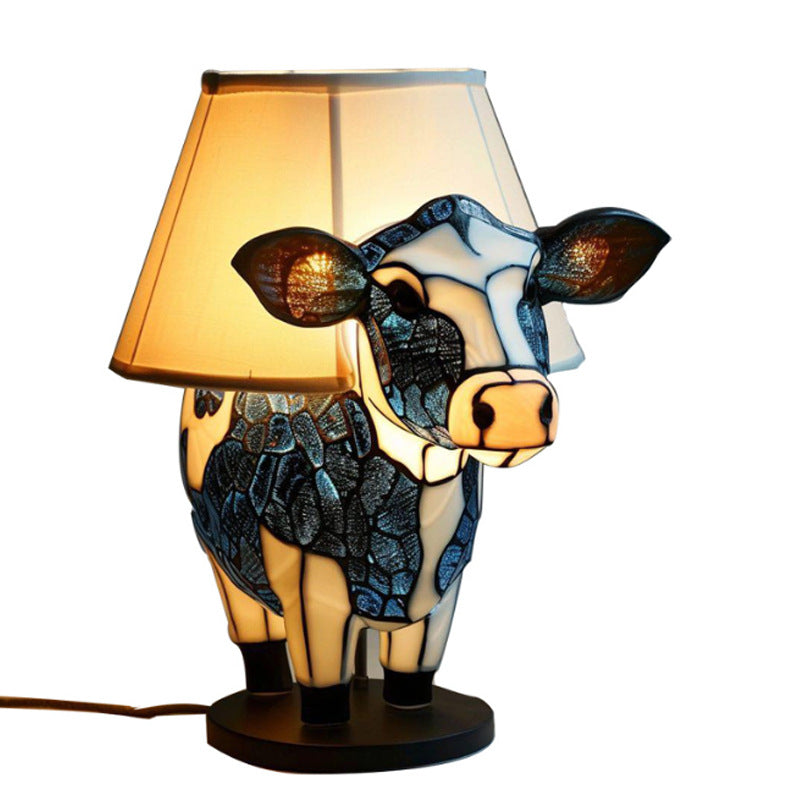 BullLuxe LED Tischlampe | Stimmungsvolle Bullhead-Dekoration für Zuhause