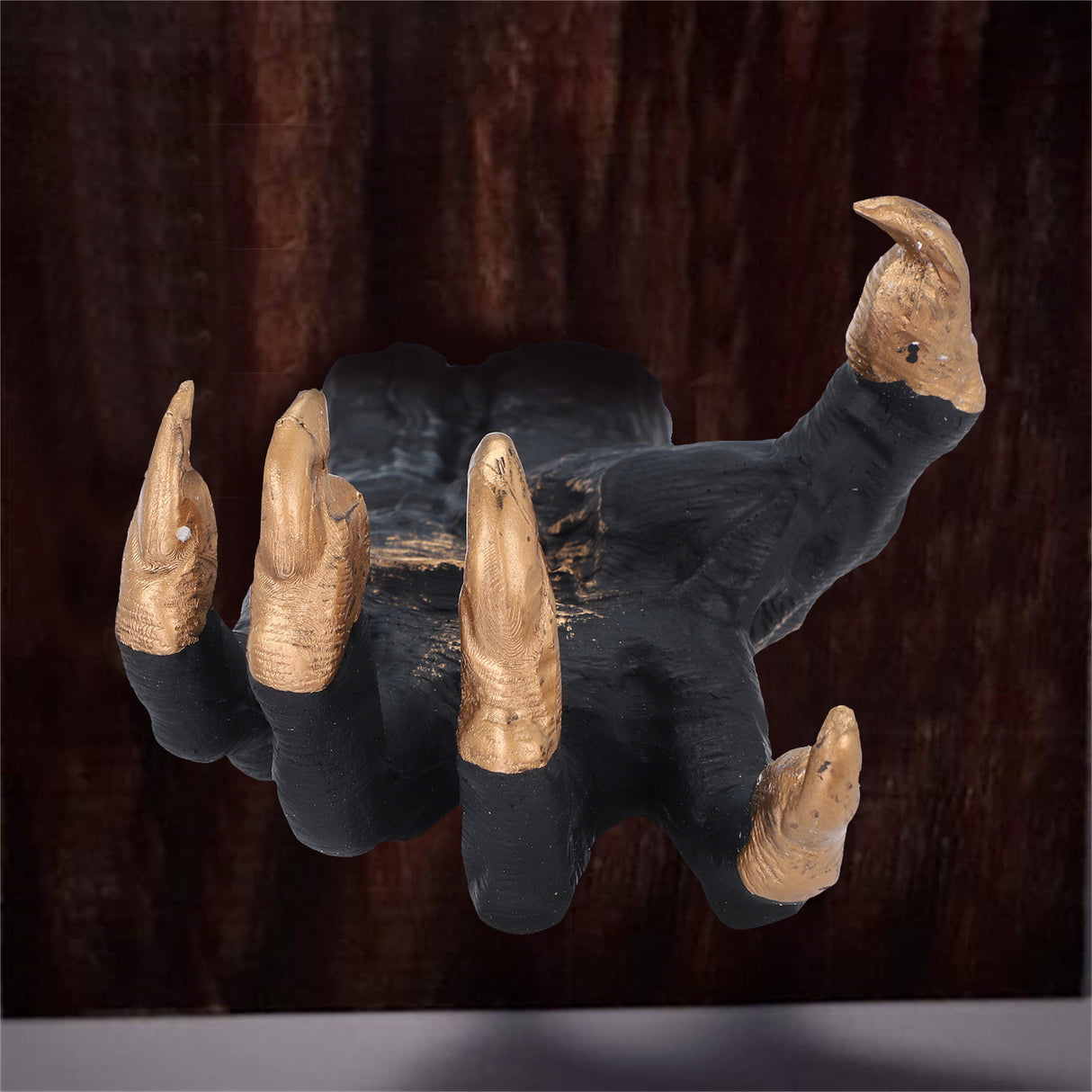 WitchGrip Hexenhand Wanddekoration | Universalhaken | Schmuckaufbewahrung | Halloween Wohnkultur