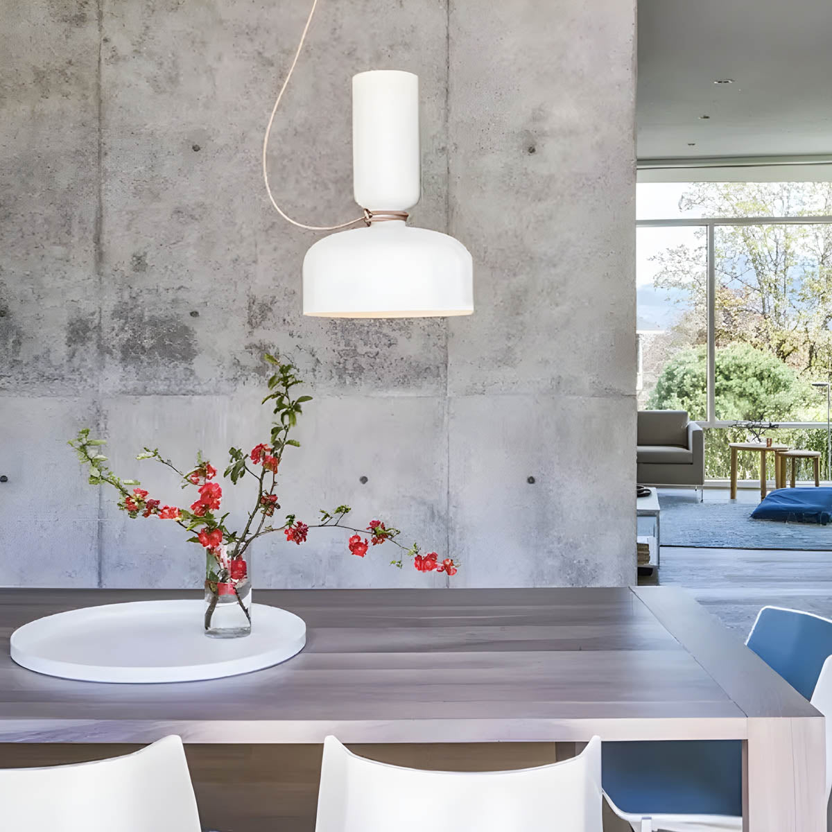 GeoAura Geometrisches Design Pendelleuchte | Elegantes Lichtspiel | Modernes Interieur