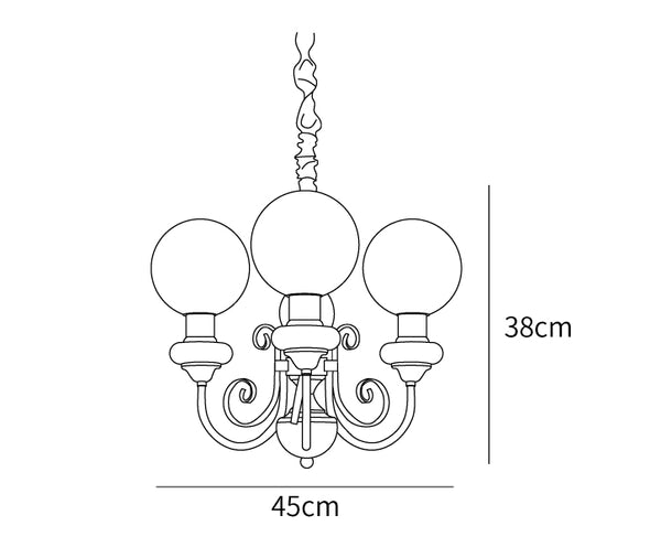 OrvellaGlow Moderne Kunst Onyx Kronleuchter | Kreatives Design | Elegante Deckenleuchte | Luxus Beleuchtung