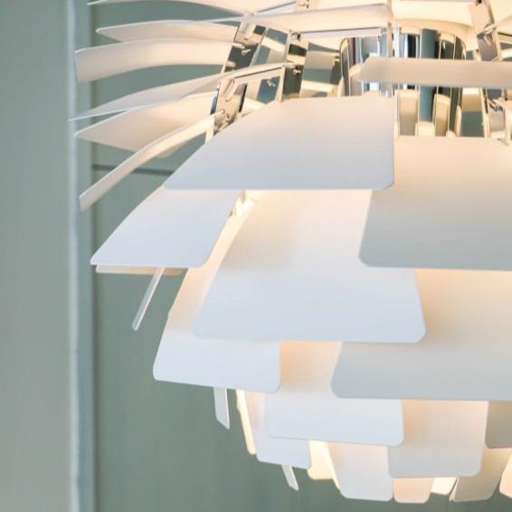 AuraPetal Moderne Artischocken-Hängeleuchte | Metall Design | Dimmbar | Stilvolle Innenbeleuchtung