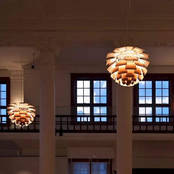 AuraPetal Moderne Artischocken-Hängeleuchte | Metall Design | Dimmbar | Stilvolle Innenbeleuchtung