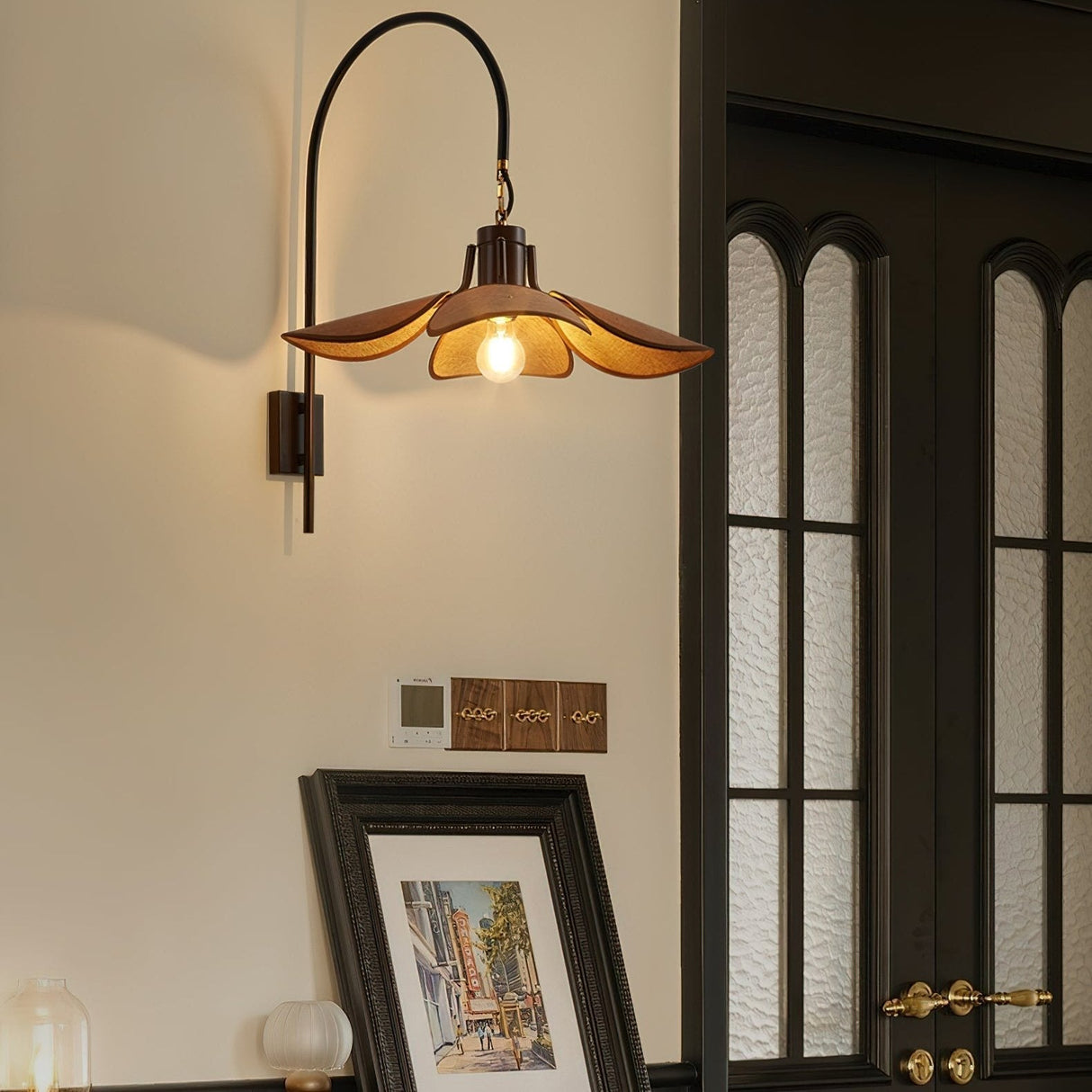 LumaPetal LED Wandleuchte | Modernes Design | Dimmbar | Warmweiß & Kaltweiß | Dekolicht für Zuhause