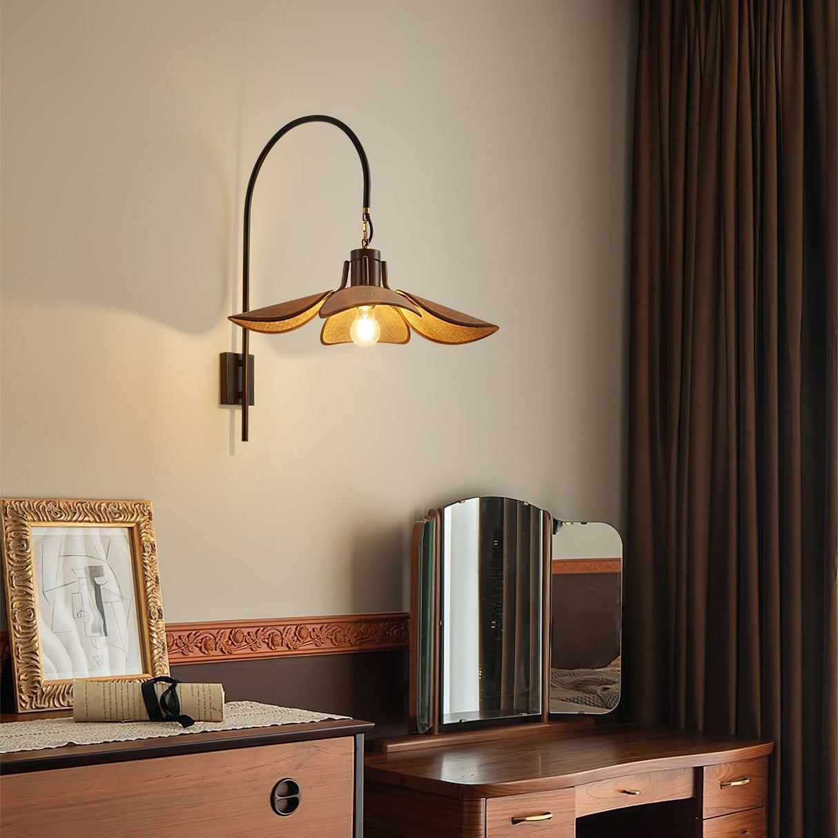 LumaPetal LED Wandleuchte | Modernes Design | Dimmbar | Warmweiß & Kaltweiß | Dekolicht für Zuhause