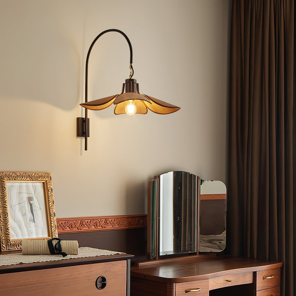 LumaPetal LED Wandleuchte | Modernes Design | Dimmbar | Warmweiß & Kaltweiß | Dekolicht für Zuhause