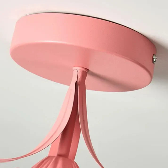 FleurTiffany Französische Tiffany-Deckenleuchte | Blumenmuster | Elegantes Jugendstil-Design für Ihr Zuhause