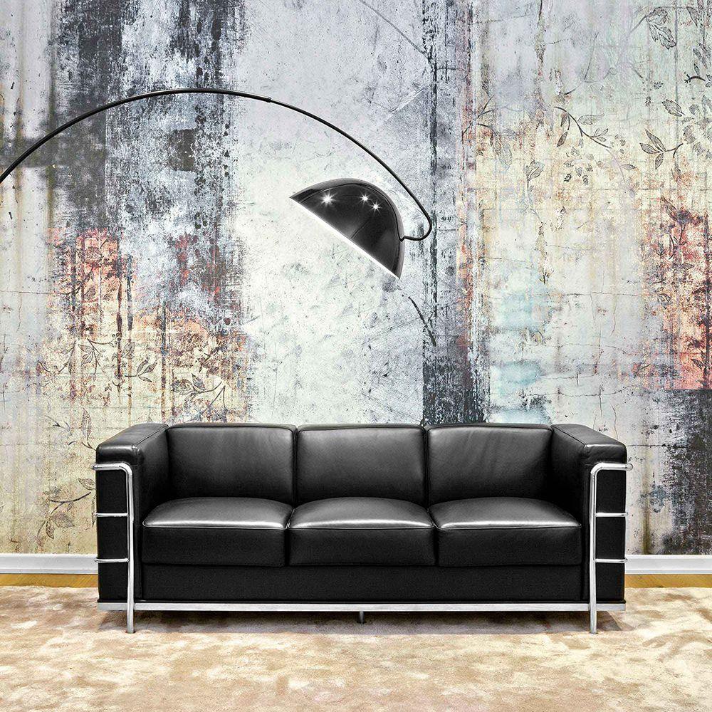 LumoArch Premium LED Bogenstehleuchte | Modernes Design | Dimmbar | Wohnzimmer Beleuchtung