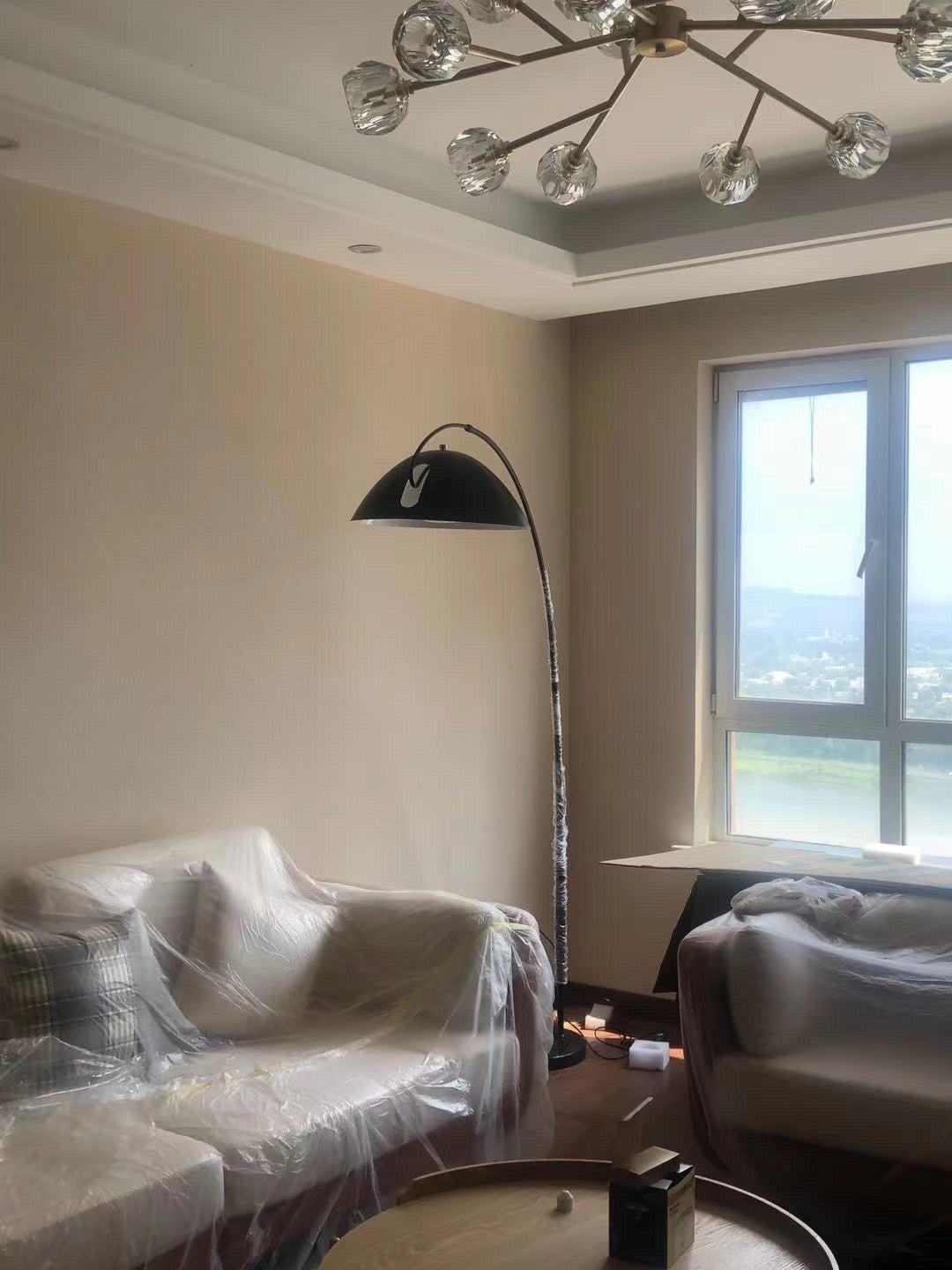 LumoArch Premium LED Bogenstehleuchte | Modernes Design | Dimmbar | Wohnzimmer Beleuchtung