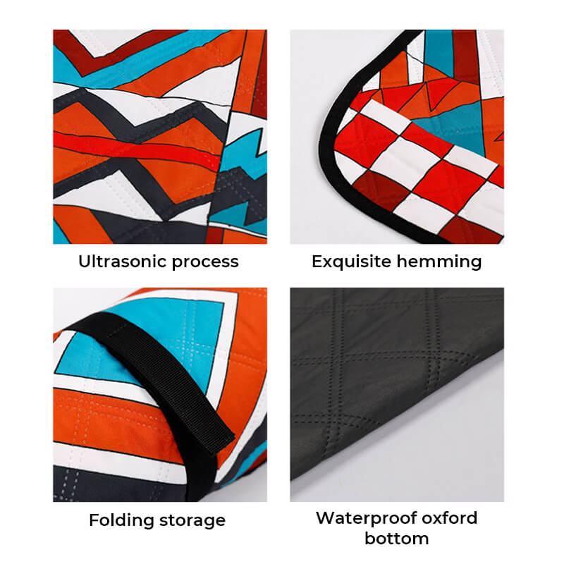 TrailMate Wasserdichte Campingmatte | Ultraleicht | Faltbare Picknickdecke | Vielseitig Outdoor